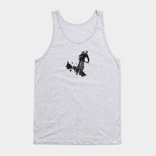 MTB Downhill Mountain Bike Cyclist Gift Tank Top